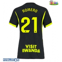 Atletico Madrid Cristian Romero #21 Bortedrakt Dame 2026-27 Kortermet